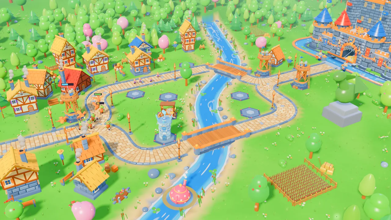 Spring Day: goblins march on the castle